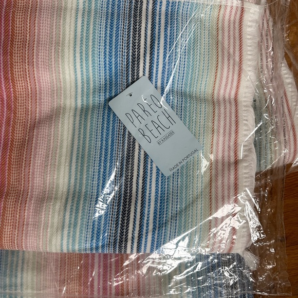 Kassatex Multicolor Striped Towels - Picture 1 of 2